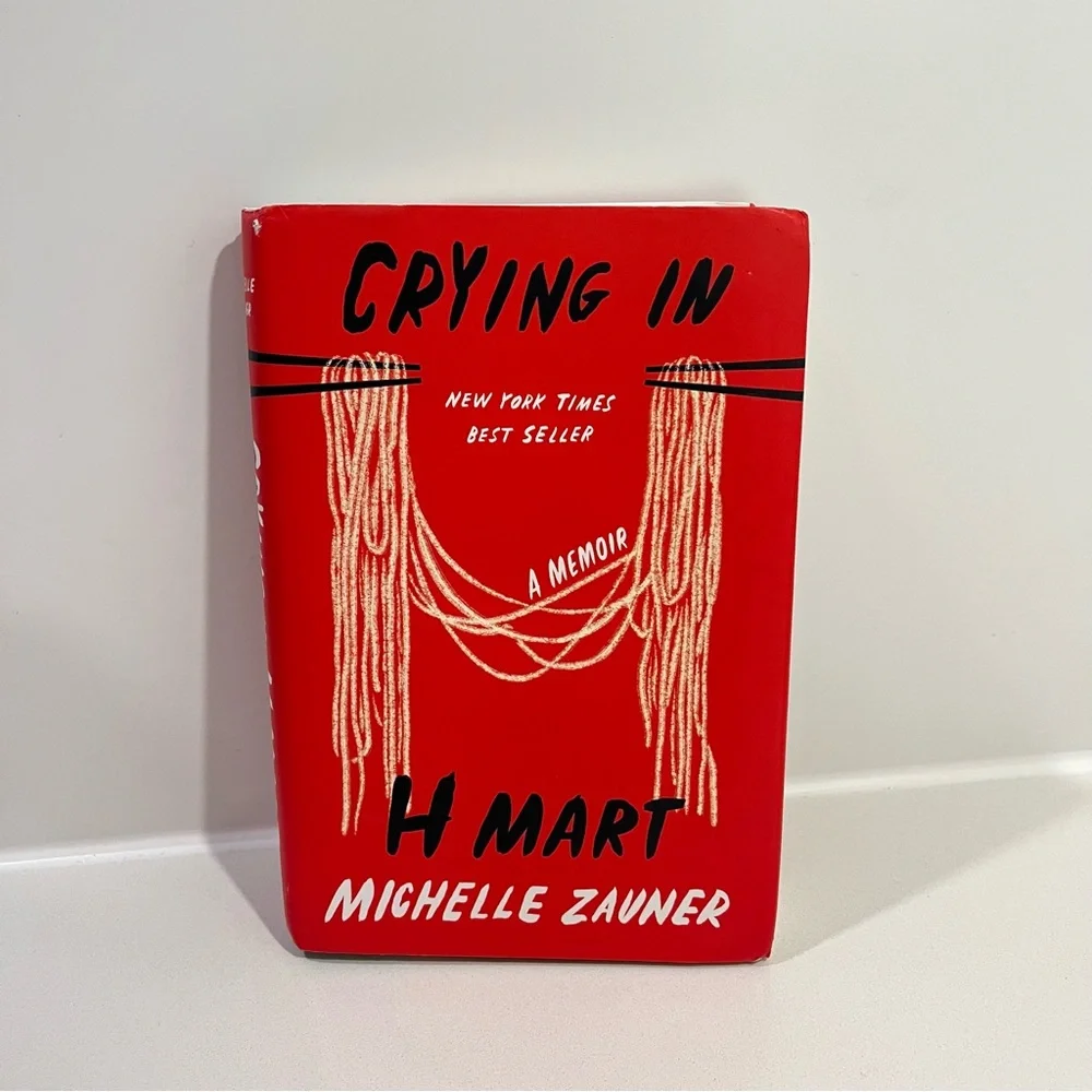Crying in H Mart by Michelle Zauner - Red Hardcover